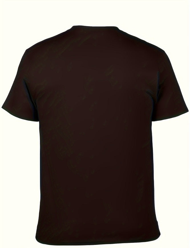 Girls' Cartoon Print Sporty T-Shirt - Crew Neck, Short Sleeve - Perfect For Summer Play & Casual Wear